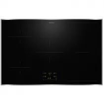 Table de cuisson induction 80cm 5 zones Noir cadre Inox  - MIELE R&eacute;f. KM 8484 FR