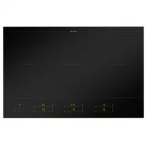 Table de cuisson induction 80cm 6 zones MattFinish Noir mat - MIELE R&eacute;f. KM 8585-2 FL 