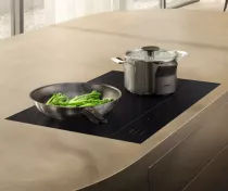 Table de cuisson induction 80cm 6 zones MattFinish Noir mat - MIELE R&eacute;f. KM 8585-2 FL 