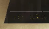 Table de cuisson induction 80cm 6 zones Noir  - MIELE R&eacute;f. KM 8585-2 FL 