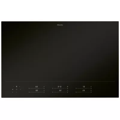 Table de cuisson induction 80cm Full Flex MattFinish Noir mat - MIELE R�f. KM 8685-2 FL 