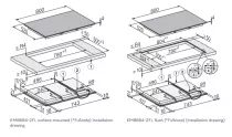 Table de cuisson induction 80cm Full Flex Noir - MIELE R&eacute;f. KM 8684-2 FL 