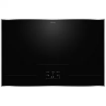 Table de cuisson induction 80cm Full Flex Noir cadre Inox - MIELE R&eacute;f. KM 8684-2 FR 