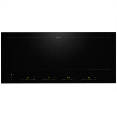 Table de cuisson induction 92cm 4 zones Noir - MIELE R�f. KM 8575 FL 