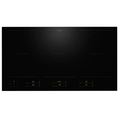 Table de cuisson induction 93cm 6 zones Noir - MIELE R�f. KM 8595-2 FL