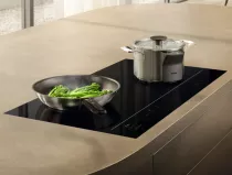 Table de cuisson induction 93cm Full Flex Diamond &MSense Noir - MIELE R&eacute;f. KM 8895-2 FL 