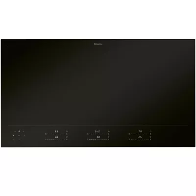 Table de cuisson induction 93cm Full Flex MattFinish Noir mat - MIELE R�f. KM 8695-2 FL