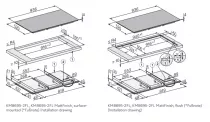 Table de cuisson induction 93cm Full Flex Noir - MIELE R&eacute;f. KM86952FL