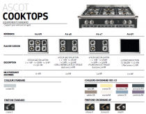 Table de cuisson STEEL Ascot Cooktops 90cm 