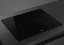 Table induction 60cm 3 zones Noir mat - SMEG Elite R&eacute;f. SI5633N