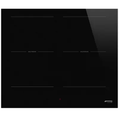 Table induction 60cm 4 foyers Noir - SMEG R�f. SI2M5643D1