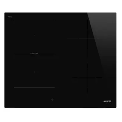 Table induction 60cm 4 foyers Noir -SMEG Elite R�f. SI1M4644D