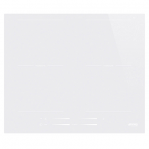 Table induction 60cm 4 foyers verre Blanc - SMEG Réf. SI2M7643DW