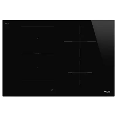 Table induction 75cm 4 foyers Noir -SMEG Elite R�f. SI1M4744D