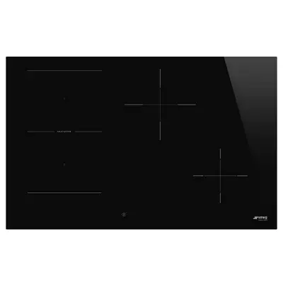 Table induction 80cm 4 foyers Noir - SMEG Elite R�f. SI1M4844D