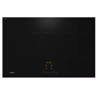 Table induction 80cm 4 zones Noir - MIELE R�f. KM 7373 FL