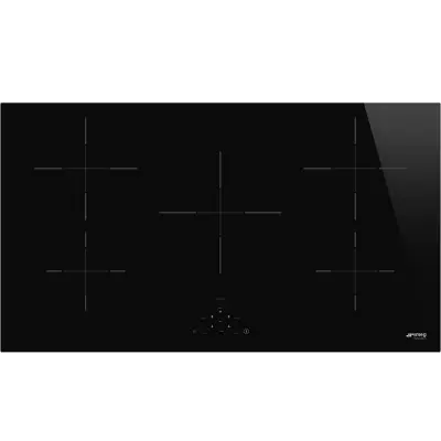 Table induction 90cm 5 foyers Noir - SMEG Elite R�f. SI2951D