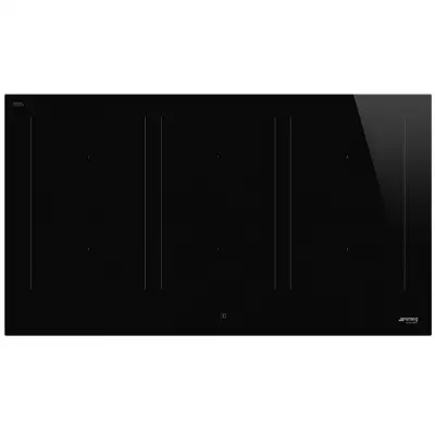 Table induction 90cm 6 foyers Noir  - SMEG R�f. SIM3963D