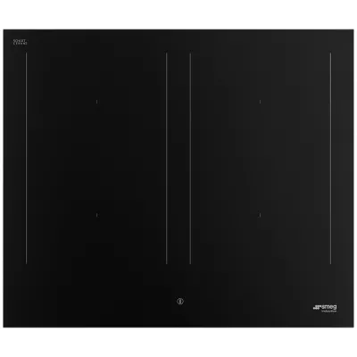 Table induction Classica 60cm 4 zones Noir Mat - SMEG Elite R�f. SIM3644N