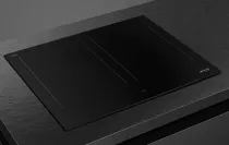 Table induction Classica 60cm 4 zones Noir Mat - SMEG Elite R&eacute;f. SIM3644N