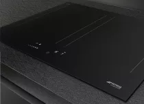 Table induction Classica 60cm 4 zones Noir Mat - SMEG Elite R&eacute;f. SIM3644N