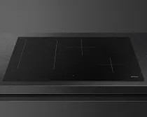 Table induction Classica 80cm 4 zones Noir Mat - SMEG Elite R&eacute;f. SIM3844N