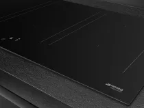 Table induction Classica 90 cm 6 foyers Noir Mat - SMEG Elite R&eacute;f. SIM3964N