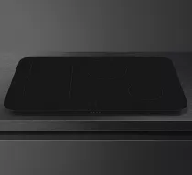 Table induction ISOLA ALTA 80cm 4 foyers Noir cadre Noir - SMEG Elite R&eacute;f. SISL7844MB
