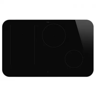 Table induction ISOLA ALTA 80cm 4 foyers Verre cadre Inox - SMEG Elite R�f. SISL7844X