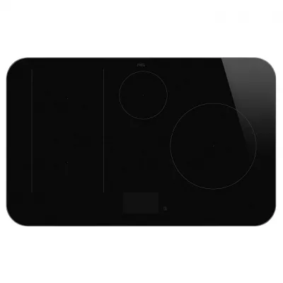 Table induction ISOLA ALTA PRO 80cm 4 zones Noir cadre Noir - SMEG Elite R�f. SISL7845MB