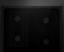 Table induction MUSA 60cm 4 zones Noir - SMEG Elite R&eacute;f. SI1M24644D