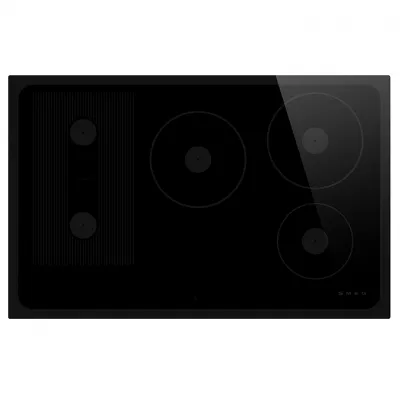 Table induction MUSA 80cm 5 zones Noir - SMEG Elite R�f. SI1M24854D