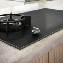 Table mixte 90cm 1 gaz + 4 induction Noir mat - ASKO Réf. HIG89524MGB1
