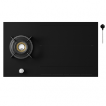 Table mixte 90cm 1 gaz + 4 induction Noir mat - ASKO Réf. HIG89524MGF1