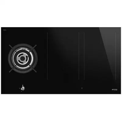 Table Mixte Gaz/induction\  - SMEG R�f. PM3953D