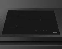 Table vitroc&eacute;ramique 60cm 3 zones Noir - SMEG Elite R&eacute;f. SE263TD2