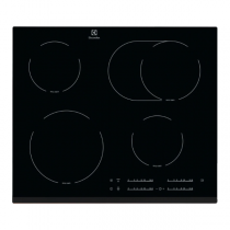 Table vitrocéramique 60cm 4 foyers Noir - ELX Réf. EHF65451FK