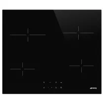 Table vitroc&eacute;ramique 60cm 4 zones Noir - SMEG Elite R&eacute;f. SE264TD2