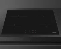 Table vitroc&eacute;ramique 60cm 4 zones Noir - SMEG Elite R&eacute;f. SE264TD2