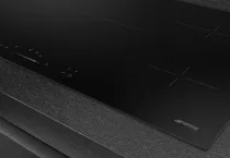 Table vitroc&eacute;ramique 90cm 5 zones Noir - SMEG Elite R&eacute;f. SE495ETD