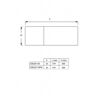 Tablier frontal Bastille bain-douche170cm Blanc mat - JACOB DELAFON Réf. E6D207-WPM