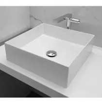 Timbre &agrave; poser Delta 51cm c&eacute;ramique Blanc brillant - JACOB DELAFON R&eacute;f. EVH001-00