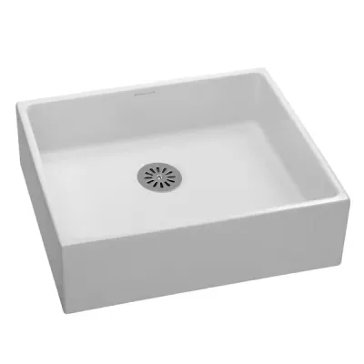 Timbre � poser Delta 51cm �maill� 3 faces c�ramique Blanc brillant - JACOB DELAFON R�f. ESA01-00