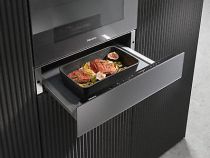 Tiroir 14cm chauffant / cuisson basse tempétaure Noir - MIELE Réf. ESW 7010 NR