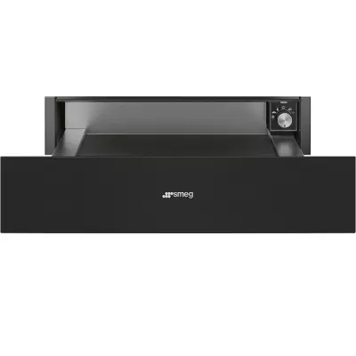 Tiroir chauffant Classica Noir mat - SMEG Elite R�f. CPR315N