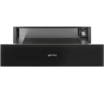 Tiroir chauffant Linea Noir intense - SMEG R�f. CPR115B3