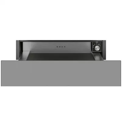 Tiroir chauffant Push-pull MUSA Gris m�tal - SMEG Elite R�f. CPR215S