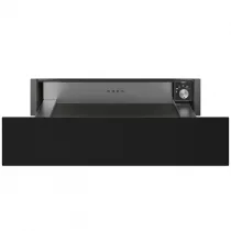 Tiroir chauffant Push-pull MUSA Noir mat - SMEG Elite R&eacute;f. CPR215B