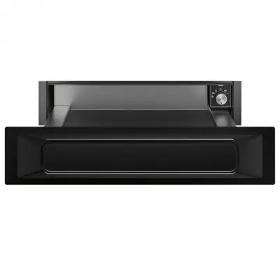 Tiroir chauffant Push Pull Victoria Noir - SMEG R�f. CPR915N