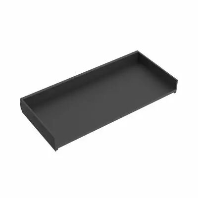 Tiroir complet RENOIR 600mm sans d�coupe de siphon finition Onyx - SALGAR R�f. 103306